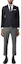 Lookbook THOM BROWNE Solid Navy Blue Blazer Jacket Long Sleeve MJC001A-06146-420