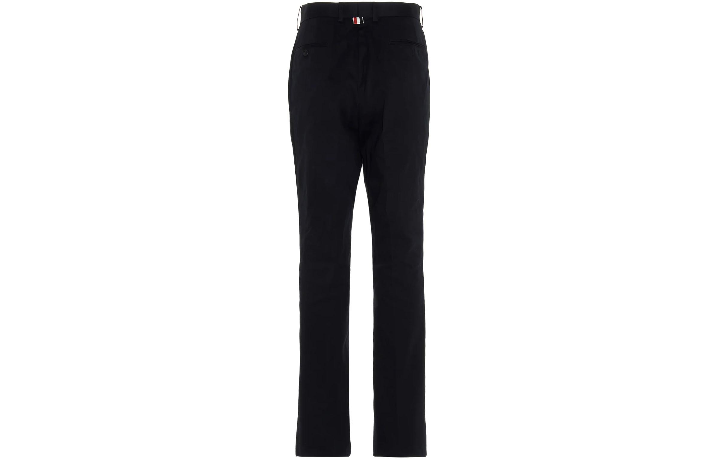 Lookbook 汤姆布朗秋季版纯色海军蓝休闲裤 MTU187A-03788-415