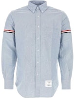 Thom Browne Solid Stripe Button-Down Long Sleeve Shirt Light Blue MWL150E-F0313-480 Thom Browne Solid Stripe Button-Down Long Sleeve Shirt Light Blue MWL150E-F0313-480