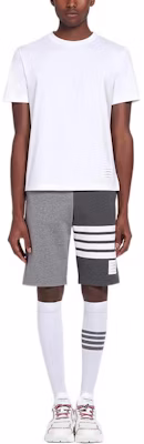 THOM BROWNE Celana Pendek Pria Abu-Abu Solid Stripe Summer MJQ012F-00535-982 Purchase THOM BROWNE Celana Pendek Pria Abu-Abu Solid Stripe Summer MJQ012F-00535-982
