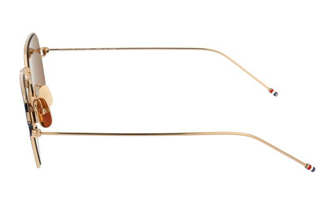 Details for THOM BROWNE 方框金屬墨鏡 深咖啡色 TBS116A02