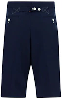 Lookbook THOM BROWNE SS21 Celana Pendek Kasual Katun Biru Navy. MTC002G-04502-415