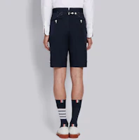Details for THOM BROWNE SS21 Celana Pendek Kasual Katun Biru Navy. MTC002G-04502-415