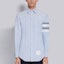 Purchase 톰브라운 SS21 클래식 4-스트라이프 옥스포드 블루 긴소매 셔츠 남성용 MWL319A-06177-480