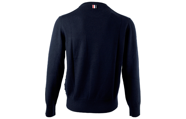 Lookbook トムブラウン SS21 クラシック フォーストライプ ニット プルオーバー ブルー メンズ MKA355A-Y1002-415