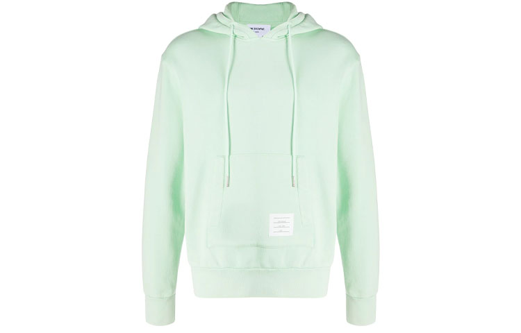 Thom Browne SS21 Green Loopback Cotton Pullover Sweatshirt MJT272B-03377-350