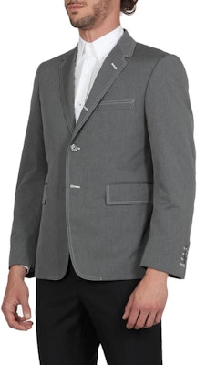 THOM BROWNE SS21 Chaqueta Casual Gris de Traje de Un Solo Pecho. MJC001G-04502-035 Purchase THOM BROWNE SS21 Chaqueta Casual Gris de Traje de Un Solo Pecho. MJC001G-04502-035