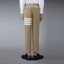 Cheap THOM BROWNE SS21 Khaki Plain 4-Bar Twill Suit Pants MTU245A-03788-275