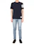 Buy THOM BROWNE SS21 Navy 4-Bar Stripe Cotton Crewneck T-Shirt MJS152A-06221-415