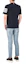 Shop THOM BROWNE SS21 Navy 4-Bar Stripe Cotton Crewneck T-Shirt MJS152A-06221-415