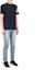 Purchase THOM BROWNE SS21 Navy 4-Bar Stripe Cotton Crewneck T-Shirt MJS152A-06221-415