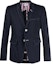 Buy Chaqueta de Traje Azul Marino Mezcla Algodón-Poliéster THOM BROWNE SS21. MJC001G-04502-415