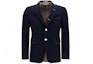 Order Chaqueta de Traje Azul Marino Mezcla Algodón-Poliéster THOM BROWNE SS21. MJC001G-04502-415