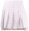 Buy Thom Browne SS21 Falda Plisada Tweed Rosa Regreso a Clases FGC724T-07109-680