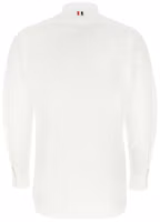 Lookbook THOM BROWNE SS21 White Cotton Button-Down Long Sleeve Shirt. MWL010E-03113-100