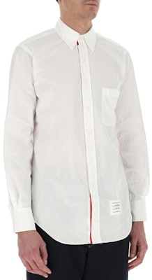 Camisa Blanca de Algodón Manga Larga con Botones Thom Browne SS21. MWL010E-03113-100 Purchase Camisa Blanca de Algodón Manga Larga con Botones Thom Browne SS21. MWL010E-03113-100