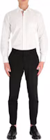 Sizing THOM BROWNE SS21 White Cotton Button-Down Long Sleeve Shirt. MWL010E-03113-100