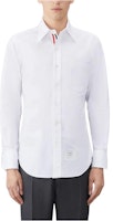 Thom Browne SS21 White Oxford Long Sleeve Shirt Spring Collection MWL010E-06177-100 Thom Browne SS21 White Oxford Long Sleeve Shirt Spring Collection MWL010E-06177-100