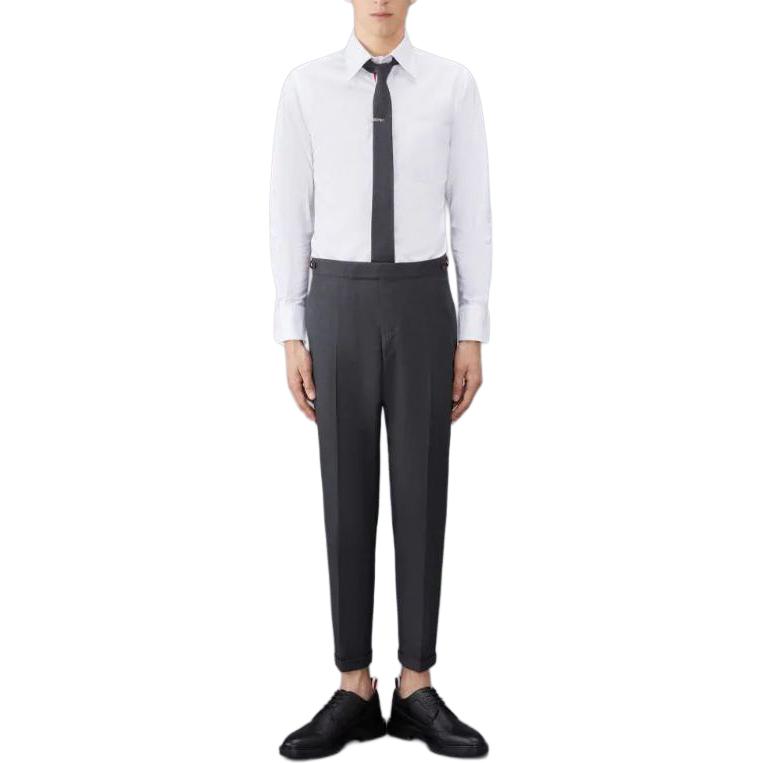 Lookbook Thom Browne SS21 白色牛津長袖襯衫 春季系列 MWL010E-06177-100