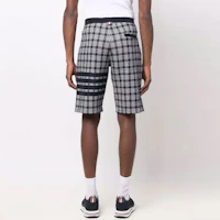 Purchase THOM BROWNE SS22 Celana Pendek Slim Fit Polos Hitam Plaid Straight MJQ052A-07993-415
