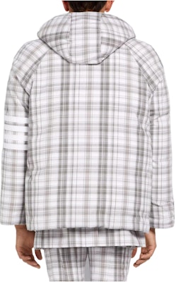 THOM BROWNE SS22 Jaket Down Abu-Abu Kotak-Kotak. MOD072X-07848-035 Lookbook THOM BROWNE SS22 Jaket Down Abu-Abu Kotak-Kotak. MOD072X-07848-035