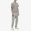 Lookbook THOM BROWNE SS22 Pantalones Jogger Gris Cuadros con Cintura Elástica y Cordón. MJQ133A-07993-055