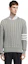 Sizing Thom Browne SS22 Grey Four-Stripe Chunky Knit Sweater MKA402A-Y3017-055