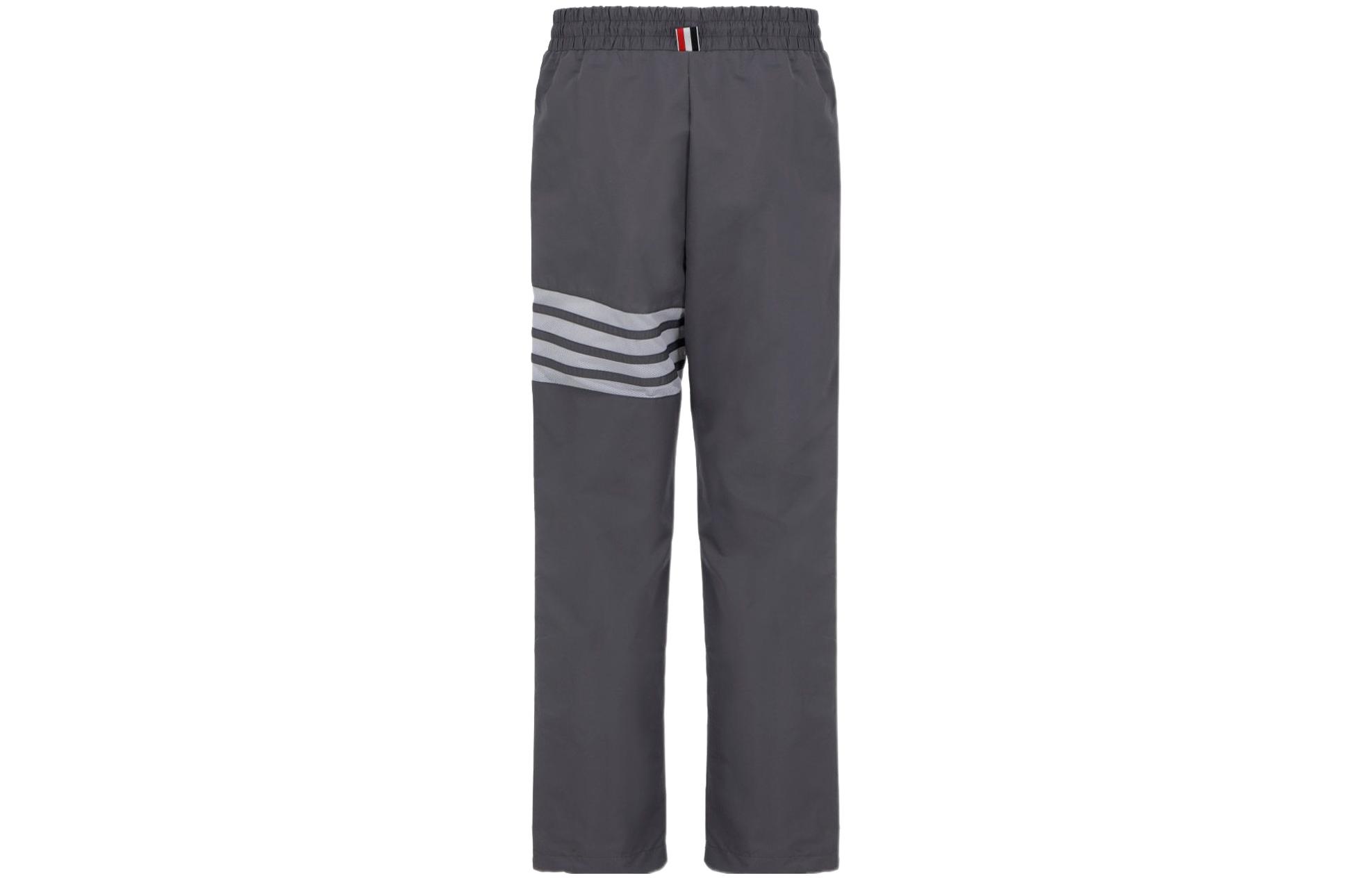 Lookbook Thom Browne SS22  Grey Knit Stripe Track Pants MJQ129A-07863-035