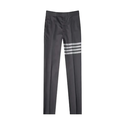 Thom Browne SS22 Grey Stripe Print Casual Pants (Fall Collection). MTC001H-07890-035