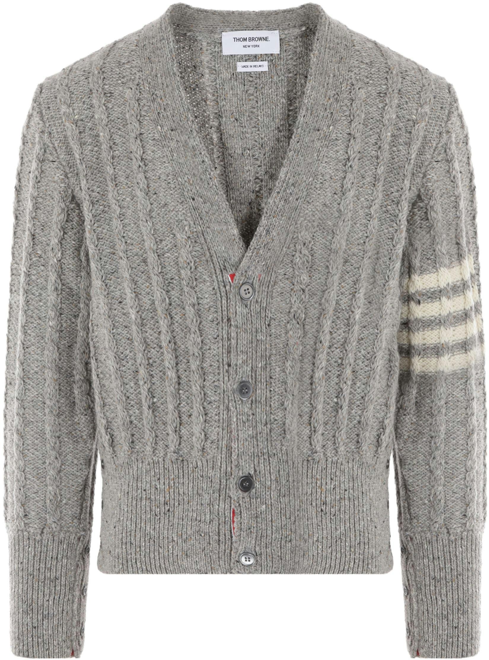 thom-browne-ss-22-ivy-style-v-neck-four-bar-grey-knitted-cardigan-sweater-mkc-486-b-y1506-055
