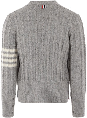 汤姆布朗 SS22 常春藤风 V领四杠灰色针织开衫毛衣. MKC486B-Y1506-055 Lookbook 汤姆布朗 SS22 常春藤风 V领四杠灰色针织开衫毛衣. MKC486B-Y1506-055