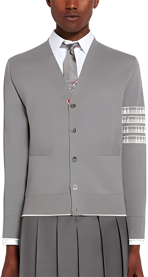 thom-browne-ss-22-light-grey-v-neck-knit-sweater-with-4-bar-jacquard-back-mkc-386-a-y3006-055