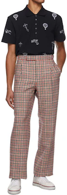 Thom Browne SS22 Kaos Polo Lengan Pendek Biru Navy Motif Print. MJP140E-00050-415 Shop Thom Browne SS22 Kaos Polo Lengan Pendek Biru Navy Motif Print. MJP140E-00050-415