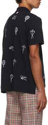 Thom Browne SS22 Kaos Polo Lengan Pendek Biru Navy Motif Print. MJP140E-00050-415 Details for Thom Browne SS22 Kaos Polo Lengan Pendek Biru Navy Motif Print. MJP140E-00050-415