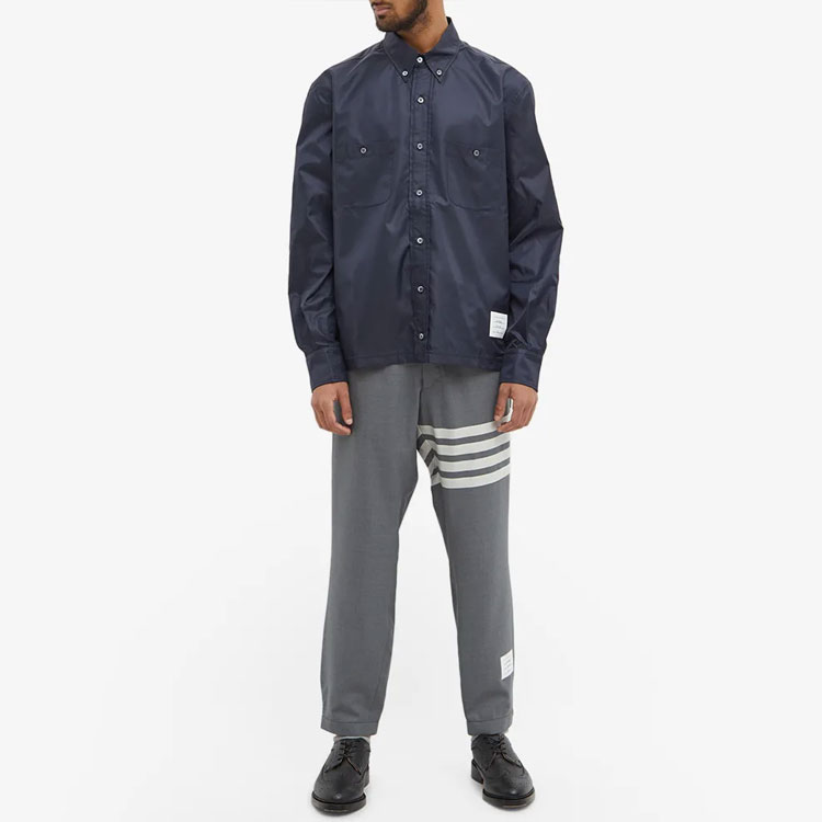 Thom Browne SS22  Shirt Blue MJP048A-03215-415 圖 3