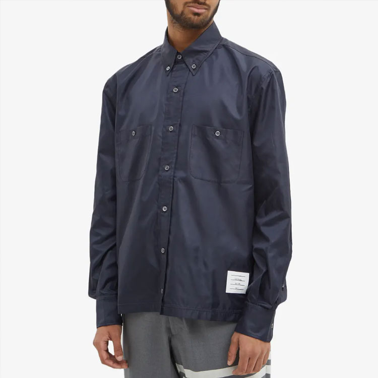 Thom Browne SS22  Shirt Blue MJP048A-03215-415 圖 4