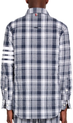 THOM BROWNE SS22 Jaket Down Single-Breasted Abu-Abu. MJD089-X07847-415 Lookbook THOM BROWNE SS22 Jaket Down Single-Breasted Abu-Abu. MJD089-X07847-415