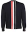 Buy THOM BROWNE SS22 Sweater Wol Slim Fit Bordir Logo Biru MKA345A-Y1002-415