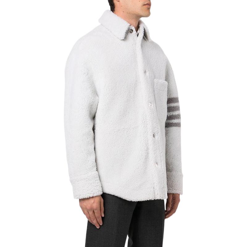 Purchase 汤姆布朗 SS22 单排扣灰色条纹西装外套 MJO159X-02821-100