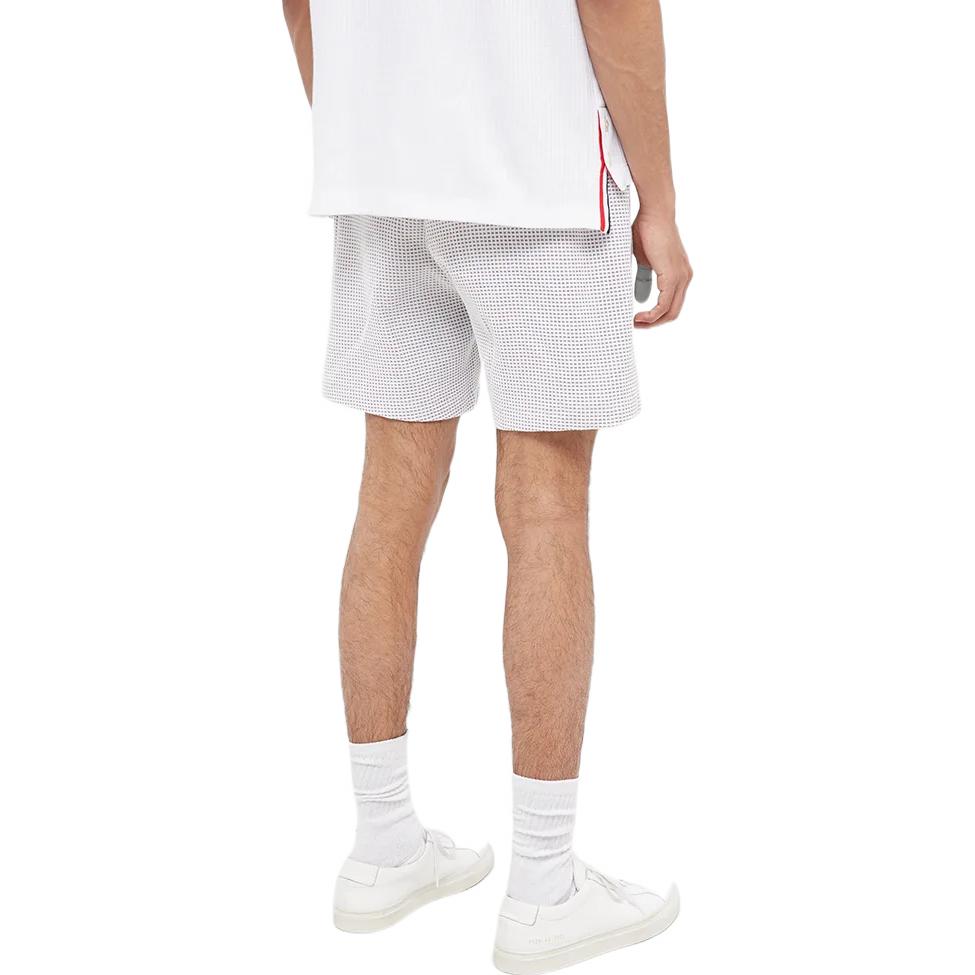 THOM BROWNE SS22  Two-Tone Knit Casual Shorts Light Grey. MJQ135A-08136-055 圖 5