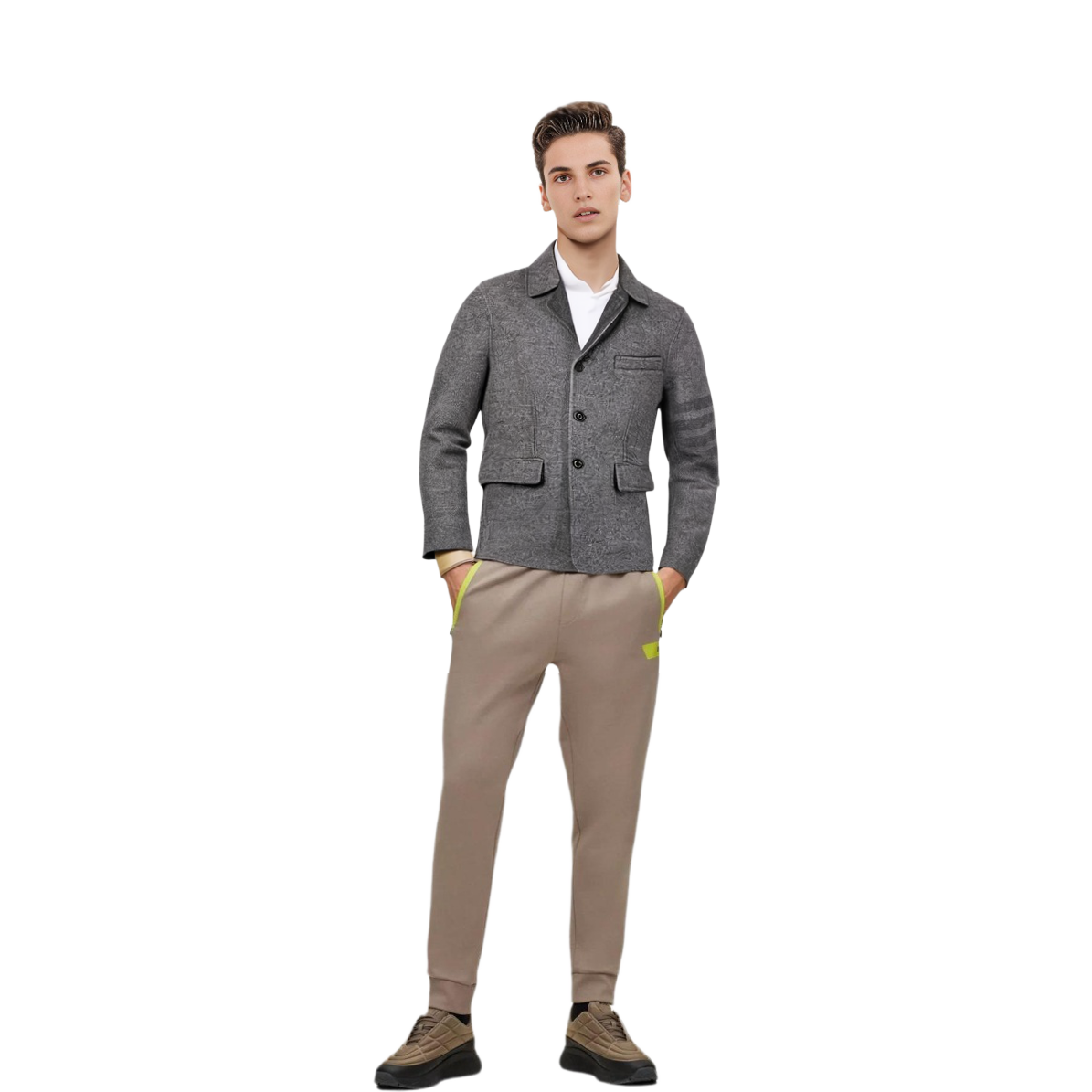 Thom Browne SS22 Button-Up Shirt Style Blazer Jacket MJU545-A0755-3035 圖 6