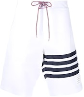 THOM BROWNE SS22 Classic Striped Casual Shorts Summer White - Fashion. MTT029A07538-100 THOM BROWNE SS22 Classic Striped Casual Shorts Summer White - Fashion. MTT029A07538-100