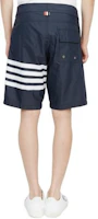 Cheap THOM BROWNE SS22 Celana Pendek Navy Garis Klasik Santai Musim Panas. MTT029A-07538-415