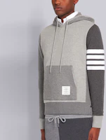 Sizing THOM BROWNE SS22 男士撞色條紋連帽衫 灰色 MJT074F-00535-982