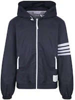Thom Browne SS22 Ivy Boy 4-Stripe Nylon Mesh Zip Hoodie Jacket Navy . MJT309A-07863-415 Thom Browne SS22 Ivy Boy 4-Stripe Nylon Mesh Zip Hoodie Jacket Navy . MJT309A-07863-415