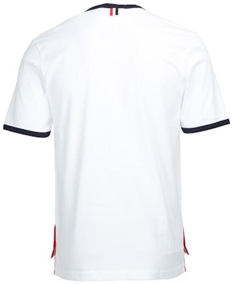 THOM BROWNE SS22 素色白色短袖圓領T恤 MJS083A-00042-100 Lookbook THOM BROWNE SS22 素色白色短袖圓領T恤 MJS083A-00042-100