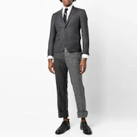 Details for THOM BROWNE SS22 深灰色單排扣長袖西裝外套 MJC159A-00626-025