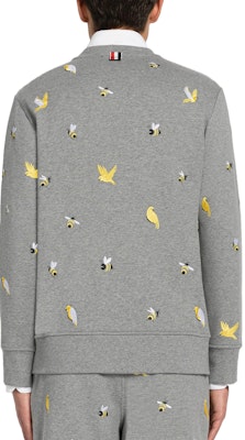 Sudadera Gris con Bordado de Pájaro THOM BROWNE SS23. MJT367E-06931-035 Purchase Sudadera Gris con Bordado de Pájaro THOM BROWNE SS23. MJT367E-06931-035