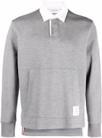 Order THOM BROWNE SS23 灰色長袖POLO衫 MJP174A-J0059-035