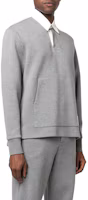 Purchase THOM BROWNE SS23 灰色長袖POLO衫 MJP174A-J0059-035